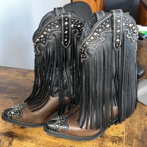 Rockin Country cowgirl boots, size 8.5